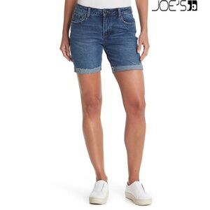 JOE'S WOMEN NWT ROLL CUFF EASY BERMUDA KURE SHORTS. SIZE 29